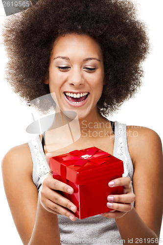 Image of Holding a gift