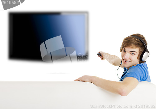 Image of Watching TV