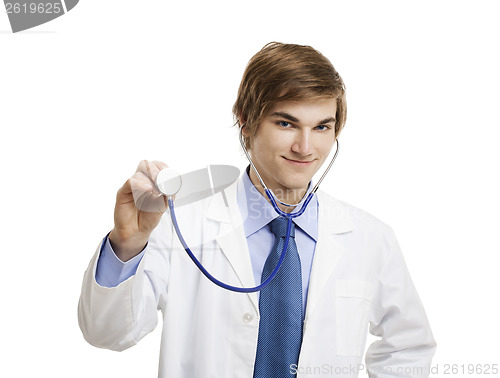 Image of Young and handsome doctor