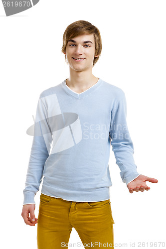 Image of Friendly young man