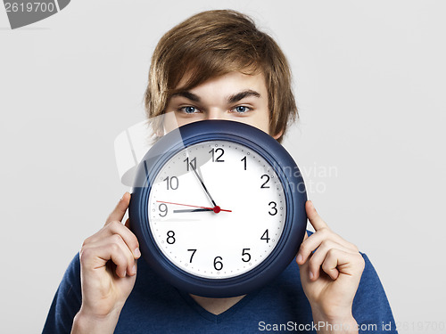 Image of Clock man