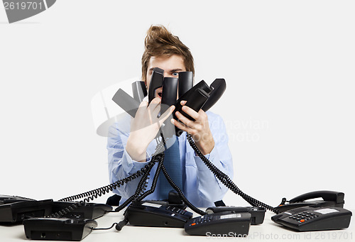 Image of Answering calls