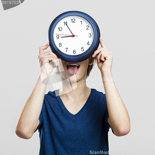 Image of Clock man