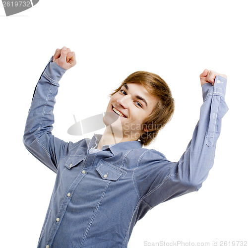 Image of Happy young man