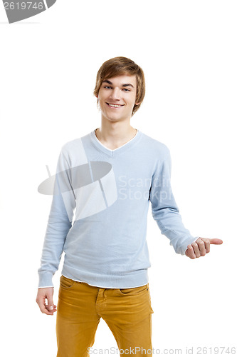 Image of Friendly young man