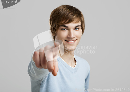 Image of Pointing to you