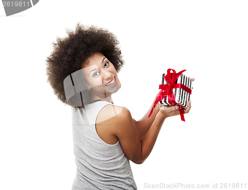 Image of Holding a gift