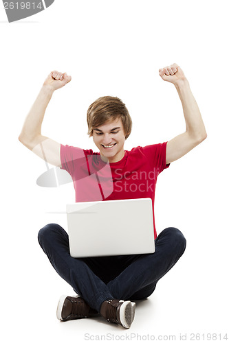 Image of Happy working