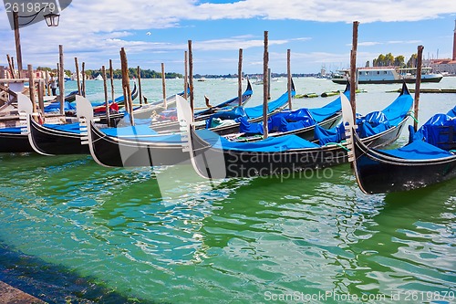 Image of Gondolas in Venice