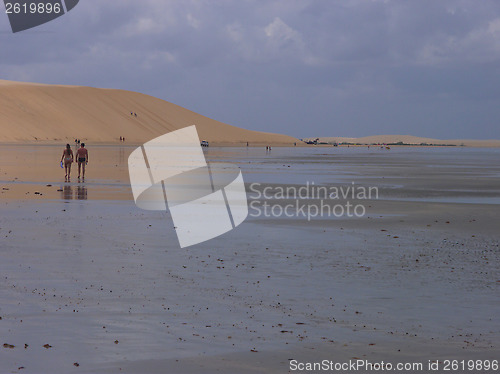 Image of Sunset on Jericoacoara Beach 