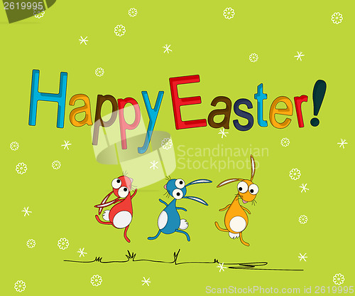 Image of Happy Easter greeting card