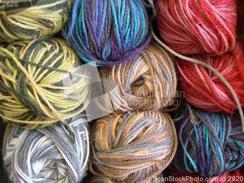 Image of pile of yarn