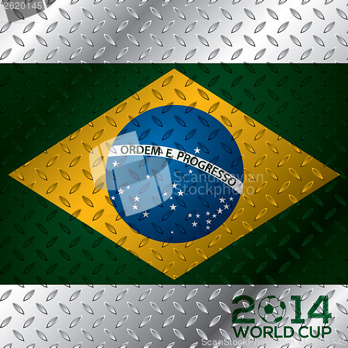 Image of Abstract 2014 world cup poster