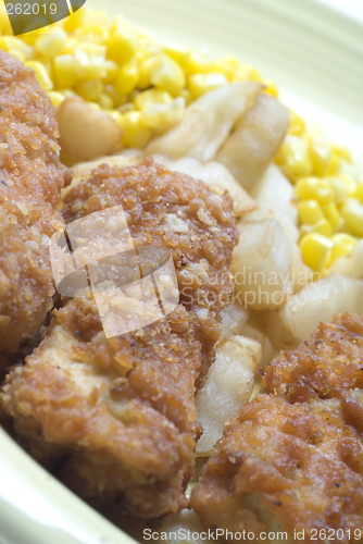 Image of chicken strips buffalo style