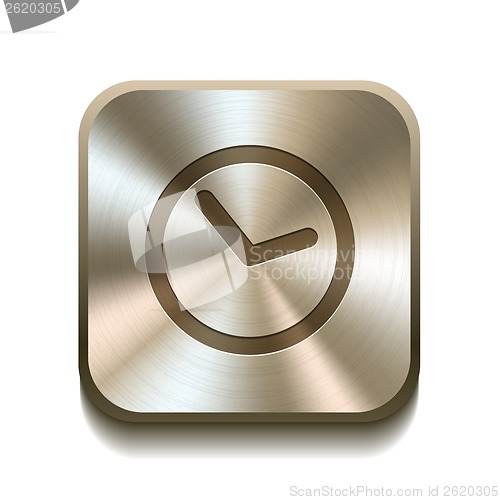 Image of Clock icon button