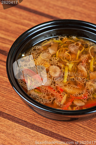 Image of Fresh vegetable soup