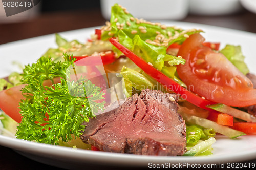 Image of beef salad