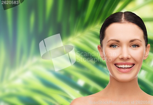 Image of young laughing woman