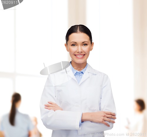 Image of smiling female doctor