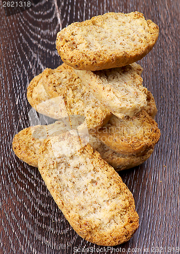 Image of Crispy Bread Halves