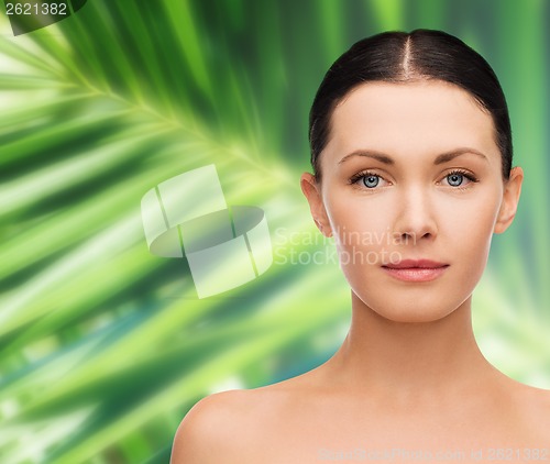 Image of young calm woman