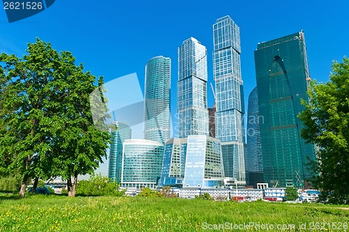 Image of Modern scyscrapers