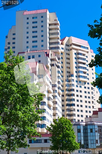 Image of Modern apartment buildings