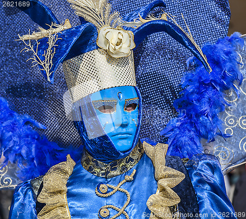 Image of Blue Venetian Disguise