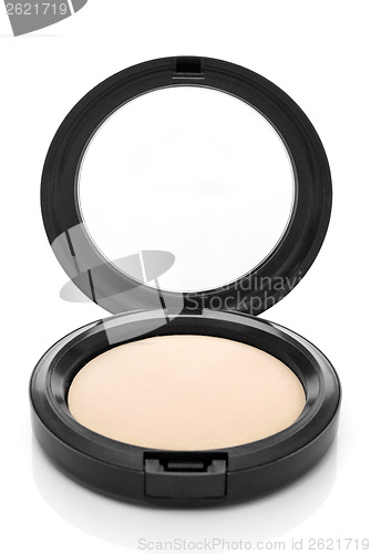 Image of Face powder on white background