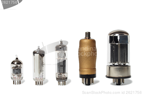 Image of Set of vacuum tubes
