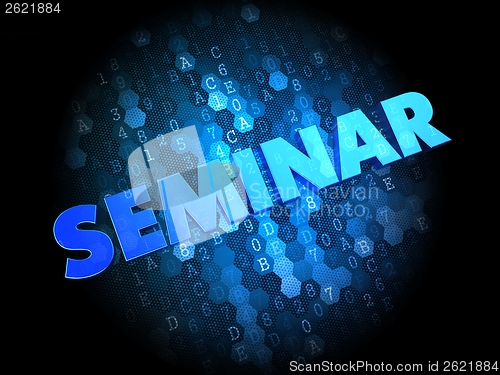 Image of Seminar on Digital Background.