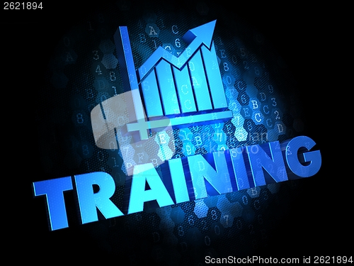 Image of Training Concept on Digital Background.