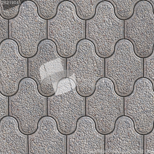 Image of Grainy Paving Slabs. Seamless Tileable Texture.