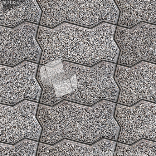 Image of Grainy Paving Slabs. Seamless Tileable Texture.