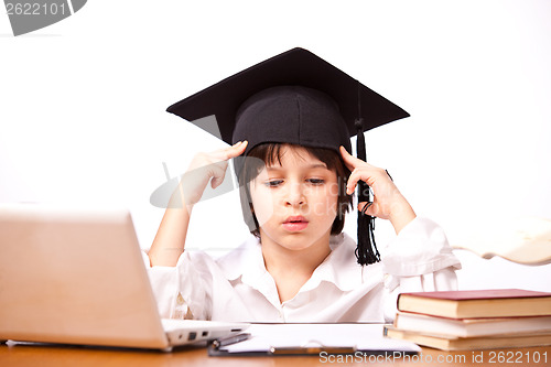 Image of child receives education