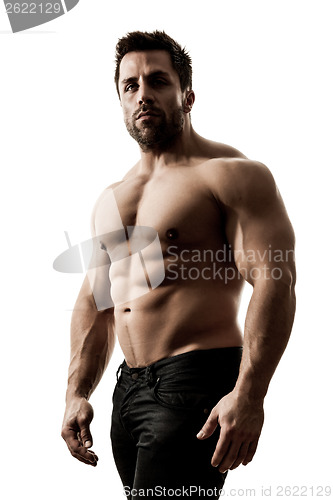Image of muscular man