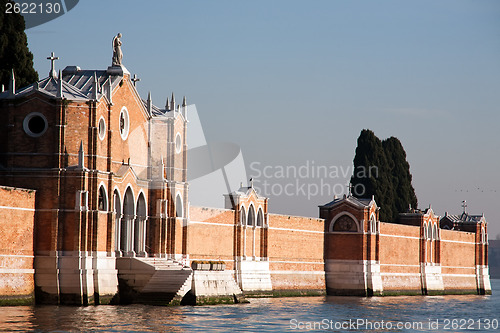 Image of San Michele island cemetery 