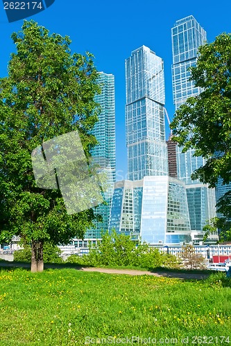 Image of Modern scyscrapers