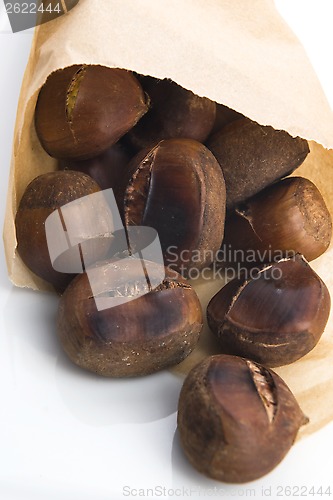 Image of Delicious roasted chestnuts