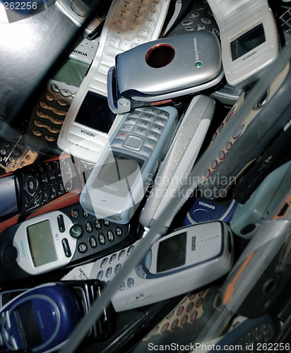 Image of Lots of cell phones