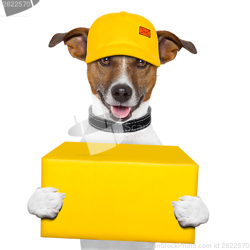 Image of dog delivery post