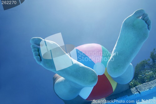 Image of Underwater Feet