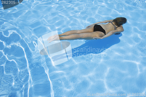 Image of Girl Underwater