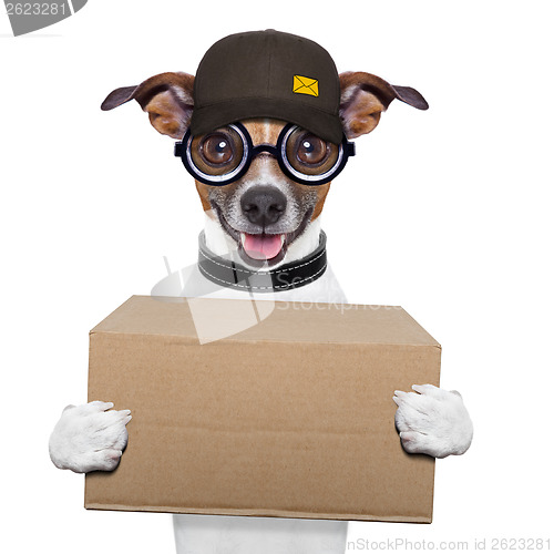 Image of dog delivery post