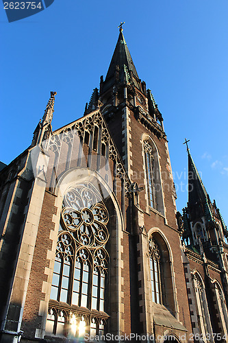 Image of temple of st. Olga and Elusabeth in Lvov city