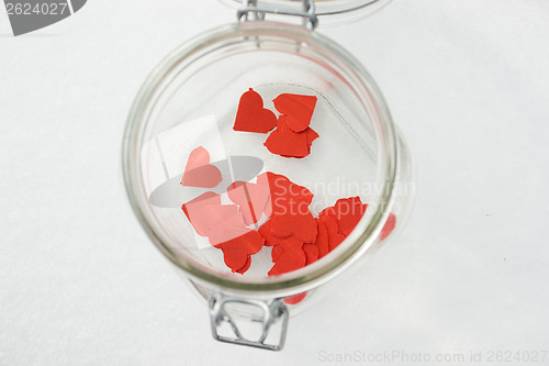 Image of Hearts in Jar