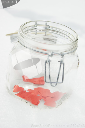 Image of Hearts in Jar