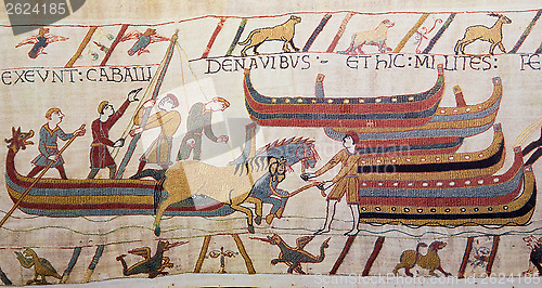 Image of Bayeux tapestry