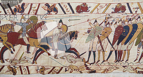 Image of Bayeux tapestry