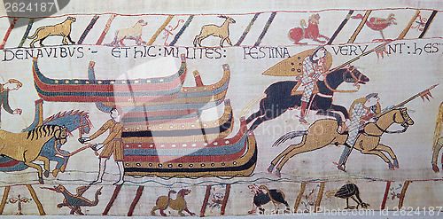 Image of Bayeux tapestry